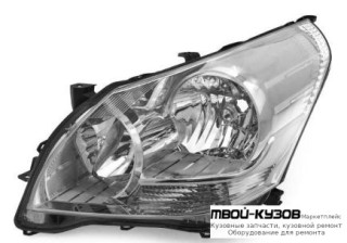 ФАРА ЛЕВАЯ СТОРОНА С КОРРЕКТОР (DEPO) для Toyota COROLLA VERSO (2004-)