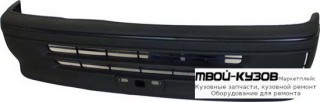 БАМПЕР ПЕРЕДНИЙ С ЧЁРНЫЙ МОЛДИНГ ЧЁРНЫЙ (ТАЙВАНЬ) для Toyota HI-ACE (1989-1993) (1994-1996) (1997-)