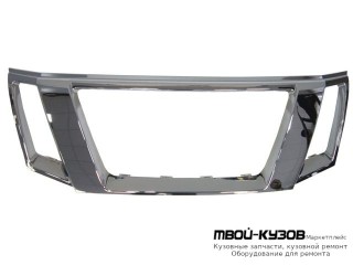 МОЛДИНГ РЕШЕТКИ РАДИАТОРА ХРОМ (КИТАЙ) для Nissan TERRANO (2014-)