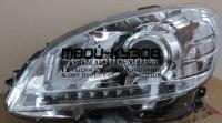 BZ139-B2W10-MT2V - ТЮНИНГ-ФАРЫ (КОМПЛЕКТ) (EAGLE EYES) Mercedes W204 (2007-2010)