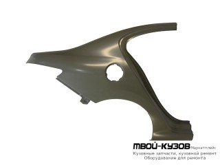 КРЫЛО ЗАДНИЙ ПРАВАЯ СТОРОНА (КИТАЙ) для Peugeot 408 (2010-)