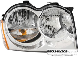ФАРА ПРАВАЯ СТОРОНА (DEPO) для Jeep GRAND CHEROKEE (2005-2009)