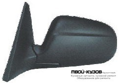 ЗЕРКАЛО ЛЕВАЯ СТОРОНА (4 ДВ) ЭЛЕКТР БЕЗ ПОДОГРЕВОМ (CONVEX) (ТАЙВАНЬ) для Honda CIVIC (1999-2000)