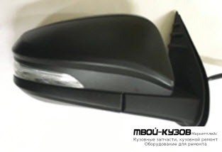 ЗЕРКАЛО ПРАВАЯ СТОРОНА ЭЛЕКТР С УКАЗАТЕЛЬ ПОВОРОТА (CONVEX) (ТАЙВАНЬ) для Toyota HILUX (2015-)