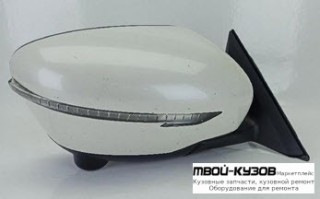 ЗЕРКАЛО ПРАВАЯ СТОРОНА ЭЛЕКТР С УКАЗАТЕЛЬ ПОВОРОТА , АВТОСКЛАДЫВ , КАМЕРОЙ (КИТАЙ) для Nissan X-TRAIL (2015-)