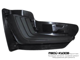 РЕШЕТКА БАМПЕРА ПЕРЕДНИЙ ПРАВАЯ СТОРОНА БЕЗ ОТВЕРСТИЙ ПОД ПРОТИВОТУМАННЫЕ ФАРЫ (КИТАЙ) для KIA RIO (2011-2017)