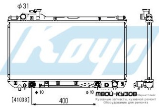 РАДИАТОР ОХЛАЖДЕНИЯ AT 2 (2 ряд) для Toyota RAV4 (04.1994 - 08.1997) (09.1997 - 08.2000)