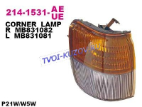 УКАЗАТЕЛЬ ПОВОРОТА правый оранжево-белый  - для MITSUBISHI PAJERO MONTERO