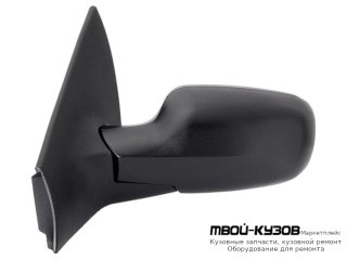 ЗЕРКАЛО ЛЕВАЯ СТОРОНА ЭЛЕКТР С ПОДОГРЕВОМ (ASPHERICAL) ГРУНТ (ТАЙВАНЬ) для Renault MEGANE (2003-2007)