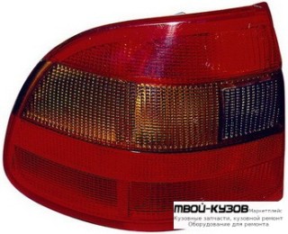 ФОНАРЬ ЗАДНИЙ ВНЕШНИЙ ЛЕВАЯ СТОРОНА (4 дв) (DEPO) КРАСНЫЙ-ТОНИР для Opel ASTRA (10.1991 - 02.1998)