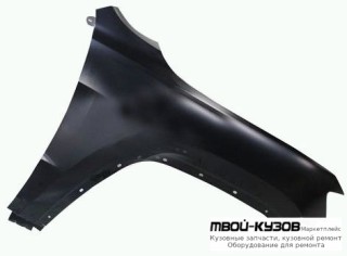 КРЫЛО ПЕРЕДНИЙ ПРАВАЯ СТОРОНА БЕЗ ОТВ ПОД ПОВТОРИТЕЛЬ (ТАЙВАНЬ) для Jeep GRAND CHEROKEE (2010-)