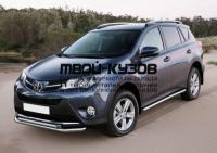 R.5712.006 - ЗАЩИТА ПОРОГОВ d57 (RIVAL) Toyota Rav4 (2013-2015)
