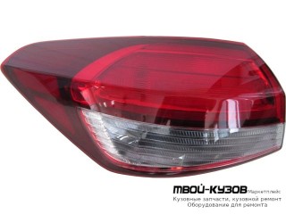 ФОНАРЬ ЗАДНИЙ ВНЕШНИЙ ЛЕВАЯ СТОРОНА ДИОД (КИТАЙ) для KIA CERATO (2013-2018)