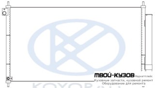 CIVIC КОНДЕНСАТОР КОНДИЦИОНЕРА (СЕДАН) (ХЭТЧБЭК) (KOYO) для Honda CIVIC (2012-) СЕДАН, Honda CIVIC (2012-) ХЭТЧБЭК