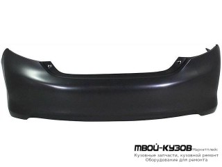 БАМПЕР ЗАДНИЙ БЕЗ ОТВЕРСТИЙ ПОД ПРОТИВОТУМАННЫЕ ФАРЫ (ТАЙВАНЬ) для Toyota CAMRY V50 (2011-)
