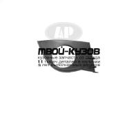 RNCLI06-190B-R - НАКЛАДКА ПРОТИВОТУМАННОЙ ФАРЫ ПРАВАЯ (ТАЙВАНЬ) Renault Clio 3 (2006-)