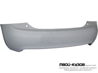 БАМПЕР ЗАДНИЙ БЕЗ ОТВ ПОД ДАТЧИКИ , ГРУНТ (ТАЙВАНЬ) для Audi A1 (2010-)