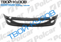 206 98- БАМПЕР ПЕРЕДНИЙ C ОТВ ПОД П/Т