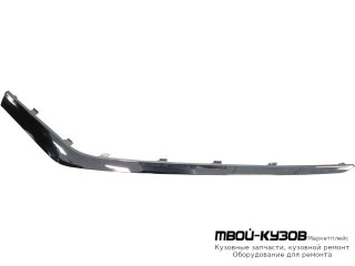 МОЛДИНГ БАМПЕРА ПЕРЕДНИЙ ЛЕВАЯ СТОРОНА НИЖН (КИТАЙ) для Hyundai SONATA (2017-)