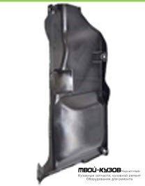 ЗАЩИТА ПОДДОНА ЛЕВАЯ СТОРОНА ДВИГАТЕЛЯ ПЛАСТИК (ИТАЛИЯ) для Skoda OCTAVIA (04.1997 - 07.2000 08.2000-), Volkswagen GOLF IV (10.1997-), Audi A3 (08.1996 - 2002)