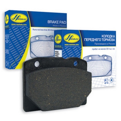 Колодка тормозная ВАЗ-2101 передняя (Начало) (4 шт.)