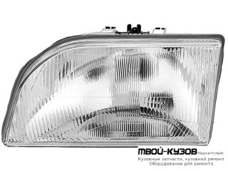 ФАРА ЛЕВАЯ СТОРОНА (DEPO) для Ford FIESTA (03.1989 - 08.1996)