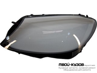 СТЕКЛО ФАРЫ ЛЕВАЯ СТОРОНА (КИТАЙ) для Mercedes W205 (2014-)