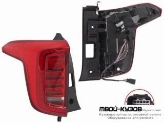 ФОНАРЬ ЗАДНИЙ ВНЕШНИЙ ЛЕВАЯ СТОРОНА (КИТАЙ) для Haval JOLION (2021-)