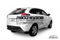 AFZDALADXR11B - ЗАЩИТА ЗАДНЕГО БАМПЕРА d57 + d42 (Arbori) Lada XRAY (2015-)