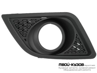 РЕШЕТКА БАМПЕРА ПЕРЕДНИЙ ПРАВАЯ СТОРОНА П/ПРОТИВОТУМ (ТАЙВАНЬ) для Ford FIESTA (2006-2007)