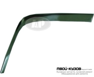 МОЛДИНГ БАМПЕРА ПЕРЕДНИЙ ЛЕВАЯ СТОРОНА ВЕРХН (ELEGANCE) ХРОМ (ТАЙВАНЬ) для Mercedes W210 (08.1995 - 08.1999) (09.1999 - 06.2002)