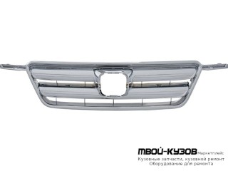 РЕШЕТКА РАДИАТОРА ХРОМ (ТАЙВАНЬ) для Honda CRV (2002-2005)