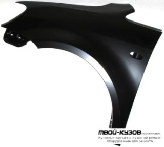 КРЫЛО ПЕРЕДНИЙ ЛЕВАЯ СТОРОНА С ОТВ ПОД ПОВТОРИТЕЛЬ (ТАЙВАНЬ) для Volkswagen CADDY (2010-)