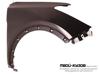 КРЫЛО ПЕРЕДНИЙ ПРАВАЯ СТОРОНА (ТАЙВАНЬ) для Hyundai SANTA FE (2012-)