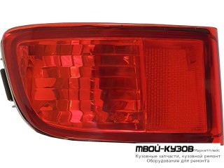 ФОНАРЬ ЗАДНИЙ ВНЕШНИЙ ЛЕВАЯ СТОРОНА НИЖН В БАМПЕР (DEPO) КРАСНЫЙ для Toyota LANDCRUISER PRADO 120 (09.2002-)