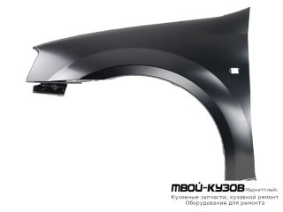 КРЫЛО ПЕРЕДНИЙ ЛЕВАЯ СТОРОНА (ТАЙВАНЬ) для Renault LOGAN (2005-2014)