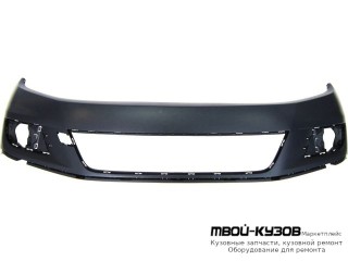 БАМПЕР ПЕРЕДНИЙ ГРУНТ (ТАЙВАНЬ) для Volkswagen TIGUAN (2007-2016)