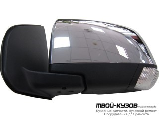 ЗЕРКАЛО ЛЕВАЯ СТОРОНА ЭЛЕКТР С УКАЗАТЕЛЬ ПОВОРОТА , ХРОМ (CONVEX) (ТАЙВАНЬ) для Chevrolet TRAILBLAZER (2013-)