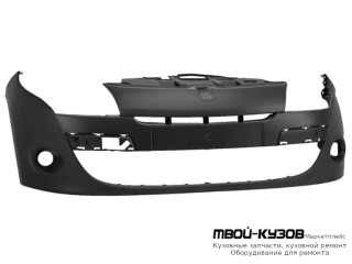 БАМПЕР ПЕРЕДНИЙ (ХЭТЧБЭК) (ТАЙВАНЬ) для Renault MEGANE (2008-)