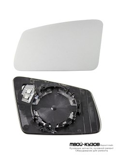 СТЕКЛО ЗЕРКАЛА ЛЕВАЯ СТОРОНА С ПОДОГРЕВОМ (ТАЙВАНЬ) для Mercedes W166 (ML) (2012-), Mercedes W463 (1992-) GELENDEWAGEN