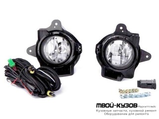 ФАРА ПРОТИВОТУМАННАЯ ЛЕВАЯ + ПРАВАЯ (КОМПЛЕКТ) С ПРОВОДК , КНОПКОЙ (КИТАЙ) для Toyota HILUX (2011-2015)