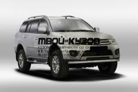 MIPS.48.1881 - ЗАЩИТА ПЕРЕДНЕГО БАМПЕРА d60 (Souz-96) Mitsubishi Pajero Sport (2013-)