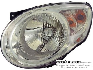 ФАРА ЛЕВАЯ СТОРОНА БЕЗ КОРРЕКТОР (DEPO) для KIA PICANTO (2008-2011)