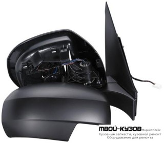 ЗЕРКАЛО ПРАВАЯ СТОРОНА ЭЛЕКТР С ПОДОГРЕВОМ (CONVEX) ГРУНТ (ТАЙВАНЬ) для Suzuki SWIFT (2011-)