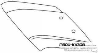 КАПОТ (ТАЙВАНЬ) для Toyota LANDCRUISER 80 (01.1990 - 01.1998)