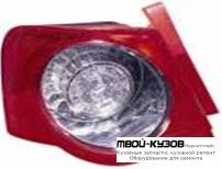 ФОНАРЬ ЗАДНИЙ ВНЕШНИЙ ЛЕВАЯ СТОРОНА С ДИОД (DEPO) для Volkswagen PASSAT B6 (06.2005-)