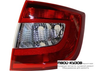 ФОНАРЬ ЗАДНИЙ ВНЕШНИЙ ПРАВАЯ СТОРОНА (КИТАЙ) для Skoda RAPID (2014-)