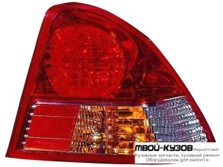 ФОНАРЬ ЗАДНИЙ ВНЕШНИЙ ПРАВАЯ СТОРОНА (СЕДАН) УКАЗАТЕЛЬ ПОВОРОТА (DEPO) ЖЕЛТ для Honda CIVIC (2003-) СЕДАН, Honda CIVIC СЕДАН / КУПЕ (2001-2003) ХЭТЧБЭК (2001-2005)