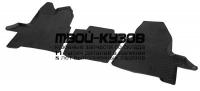 11806001 - КОВРИКИ В САЛОН 3 шт. (RIVAL) Ford Transit 7 (2014-2020)