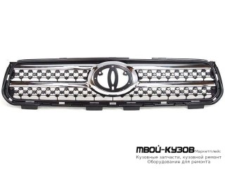 РЕШЕТКА РАДИАТОРА ЧЁРНЫЙ С ХРОМ МОЛДИНГ (ТАЙВАНЬ) для Toyota RAV4 (2006-)